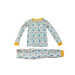 Kozi & Co Gnome Bamboo PJ's sz 7